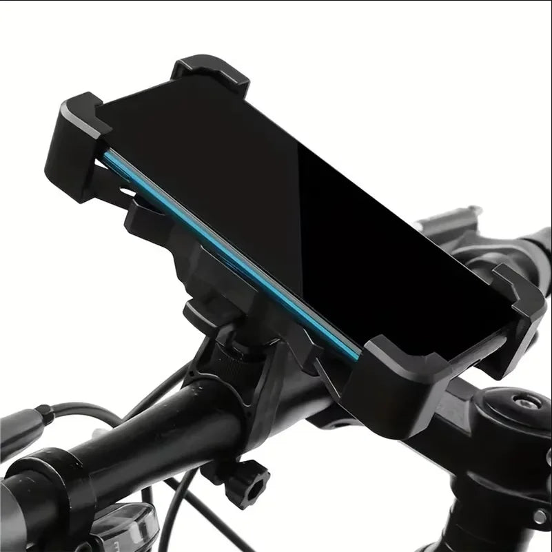 Bicycle Phone Holder Bike Accessories Motorcycle Adjustable Stand 360° Rotatable GPS Clip Cycling Mtb Accesories Bikes Sports Quake