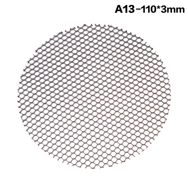 1Pcs Round Honeycomb Mesh Light Cover Black Aluminum Anti Glare Downlight Spotlight Shade Quake A13