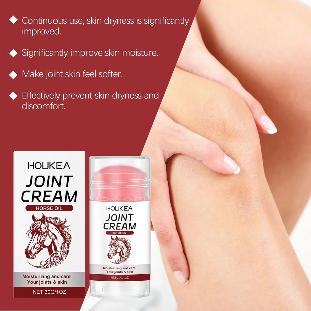 HOUKEA Joint Care Stick for Knees Elbows Hands & Feet - Gentle Massage Moisturizing Relief Valentine's Day Gift External Use Quake