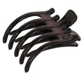 Korean Acrylic Big Size Hair Claws Elegant Frosted Hair Clips Hairpins Barrette Headwear for Women Girl Hair Styling Accessories Quake Black