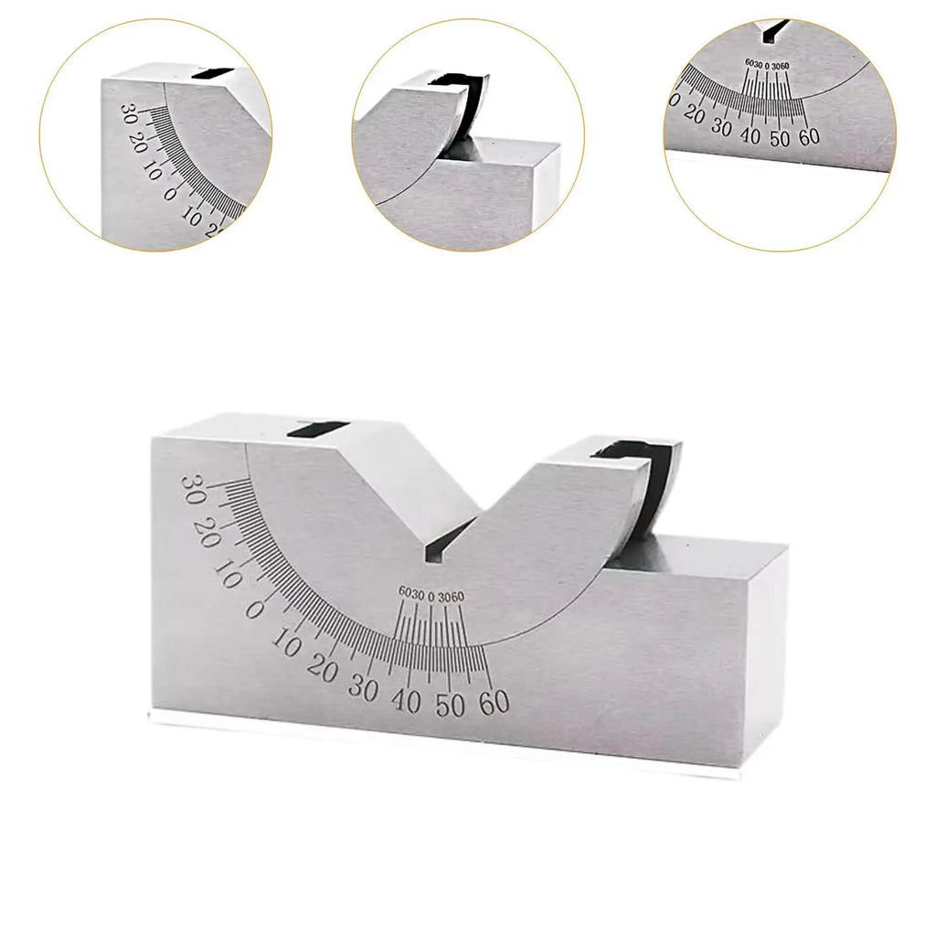 AP25 Adjustable Micro Angle Gauge,0-60°,Accessory,Easy to Use for Milling Lathe Quake