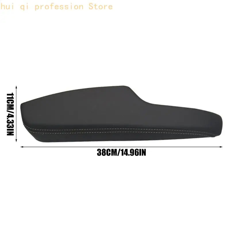 Front Door Armrest Panel 1WK37DX9AB 1WK36DX9AA for Select Model, Black ABS Replacement Trim with Stitched Edges and Clip On Fit Quake