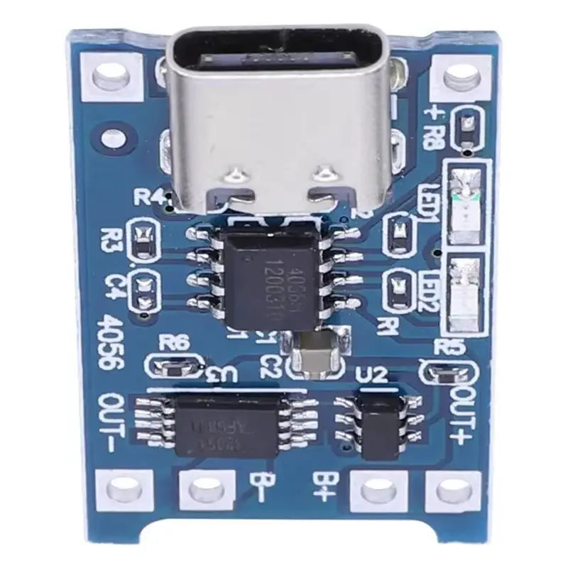 1pcs Type-C USB C -5V 1A -18650 tp4056 Lithium Battery Charger Module charging board with protection dual functions Quake
