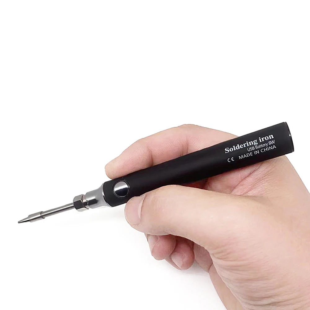 Wireless Charging Electric Soldering Iron Solder Iron USB 5V8W Fast Charging lithium battery Portable Repair Welding Tools Quake