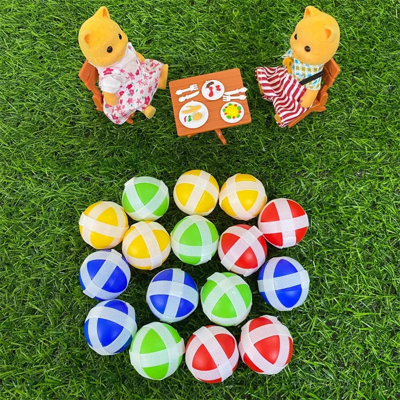 Children's Dartboard Sticky Balls Throwing Toys Safe Reusable Darts Accessories 3.4 Sticky Balls Quake