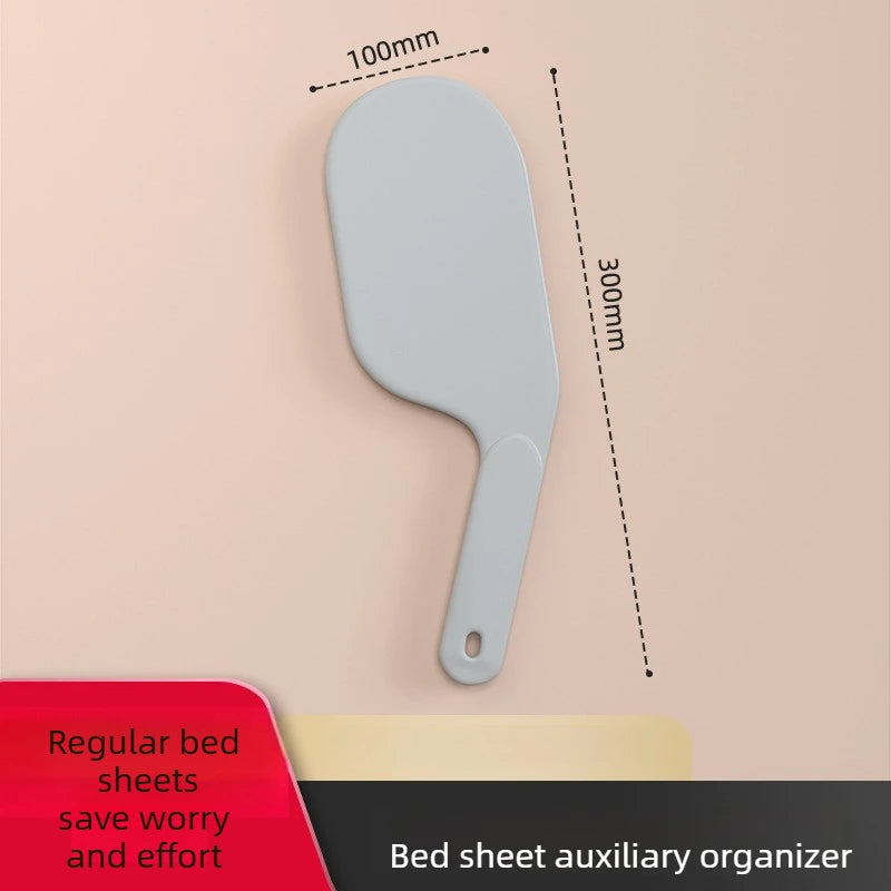 No Mattress Moving Bed Sheet Helper Round Edge Bed Gap Tucking Gadget Multi-color Portable Household Sheet Arrangement Tool Quake Gray