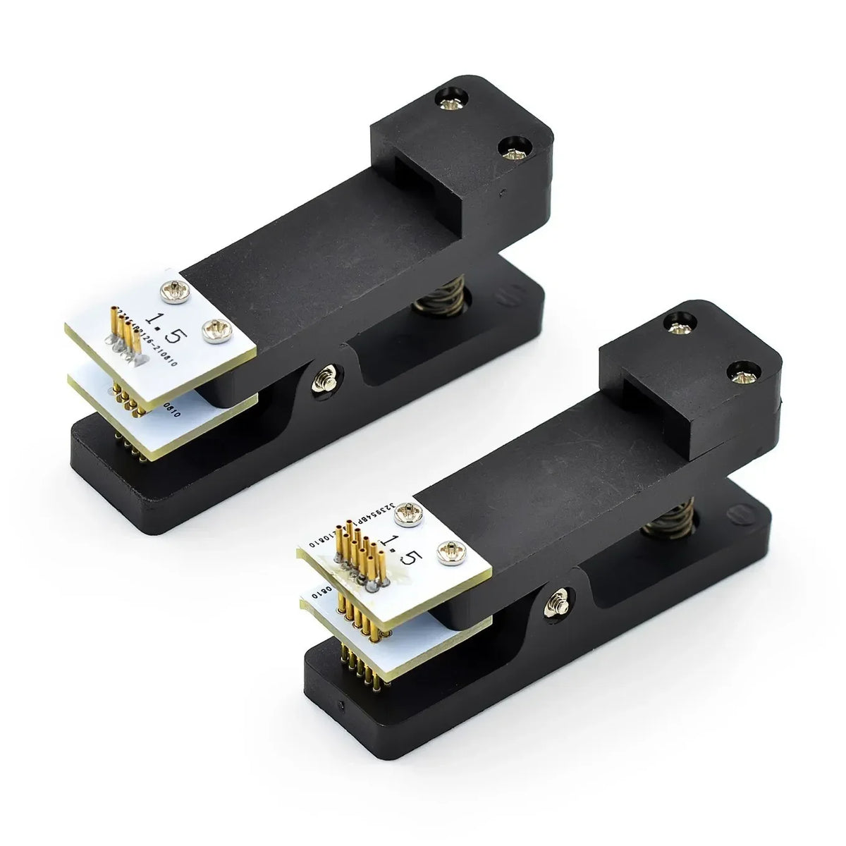 2.54 2.0 1.5 1.27 1.25 100mil 50mil 3P 4P 5P 6P 7P 8P 9P 10P PCB Clip Clamp Fixture Probe Pogo Pin Download Program Burn Quake