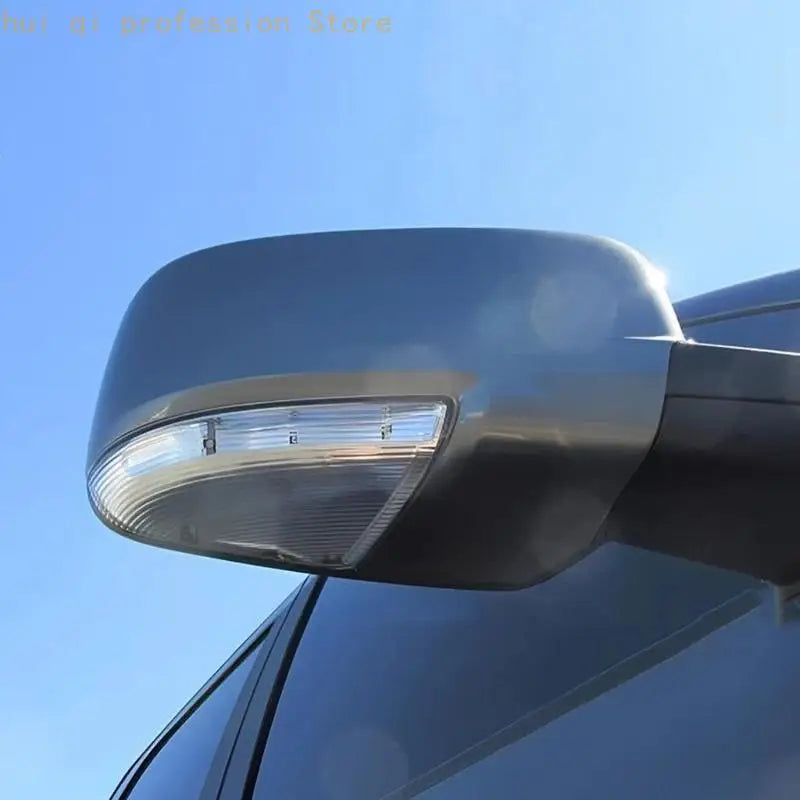 Mirror Side Marker Lamp 68064948AA for Listed 2009-2018 Mirror Light Replacement, Black Rear Housing and Clear Lens H8WE Quake