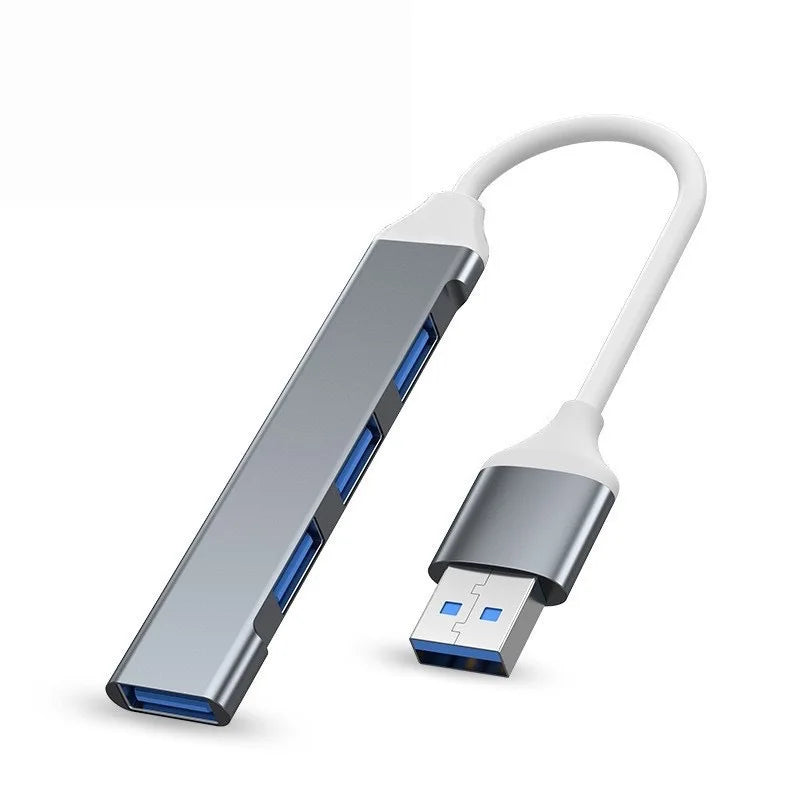 New USB 3.0 Hub 4 Port USB Hub High Speed Type C Splitter 5Gbps For PC Computer Accessories Multiport HUB 4 USB 3.0 2.0 Ports Quake