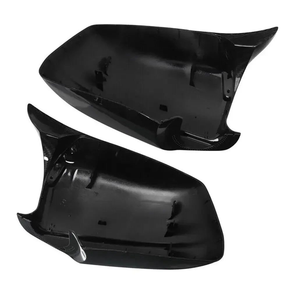 For BMW 5 Series F10 F11 2010-2013 Car Replacement Rearview Side Mirror Cover Wing Cap Exterior Door Rear View Case Trim Carbon Quake