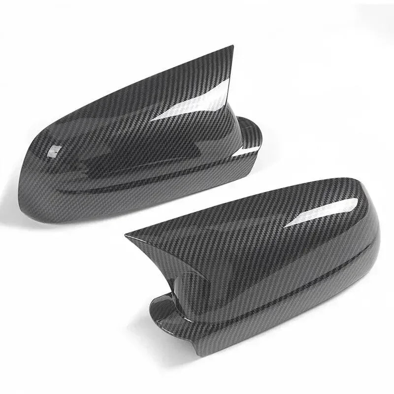 For VW Golf 4 MK4 1998-2002 Passat B5 Jetta Car Rearview Side Mirror Cover Sticker Wing Cap Exterior Door Case Trim Carbon Auto Quake Carbon