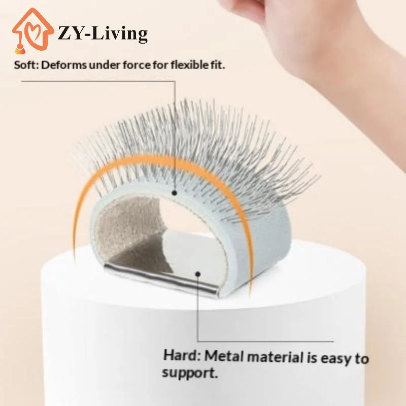 1PCS Pet Mini Needle Cleaning Comb Dog Cat Easy Open Knots Remove Prune Hair Comb Portable Finger Comb Pet Clean Supplies Quake