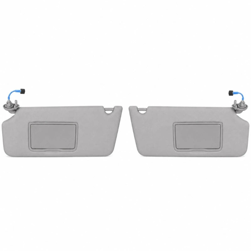 Sun Visors Panel Assembly for 2016-2022 Vehicles, Gray Mirror Cover, Wiring 83280TG7A12ZB Cabin Repair Part H8WE Quake