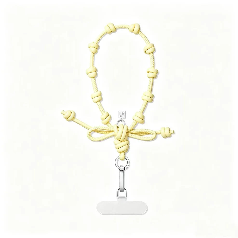 Silicone Knot Phone Charm | Heart Cherry Apple | iPhone & Galaxy