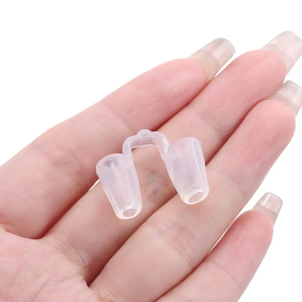 Postoperative Silica Gel Nose Clip Rhinoplasty Clear Nostril Support Shaping Silicone Shaping Adjust Quake