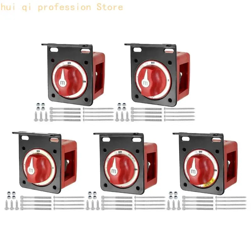 Manual Battery Disconnect Control 12-48v 300A for Motorhome and Automotive Power H8WE Quake
