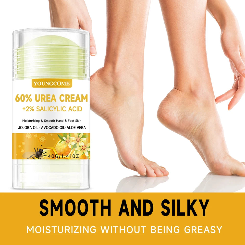 60% Urea Cream +2% Salicylic Acid Foot Cream Deodorant Stick Anti Sweating Keep Drying Fragrance Remove Foot Odor Moisturizing Quake