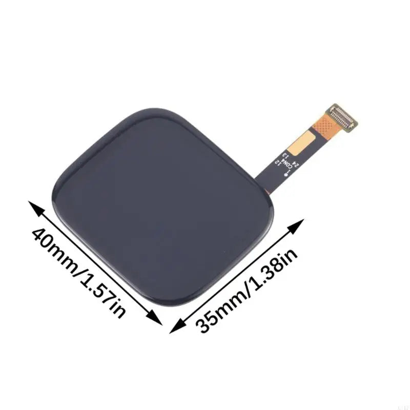 Smartwatch LCD Touch Display Assembly Replacement for 2 Mini Black Display Digitizer Screen with Ribbon Cable Repair Part K1KF Quake