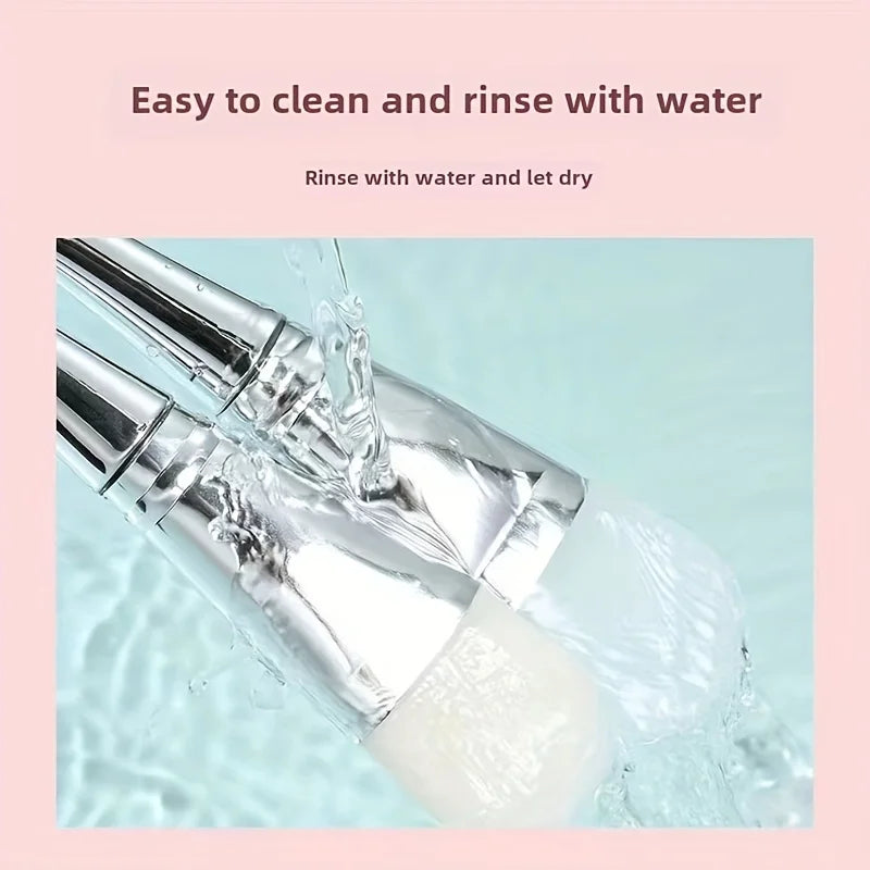 Double-ended Makeup & Mask Brush, Professional Facial Applicator for Clay Mask Application and Cleansing Tool Quake