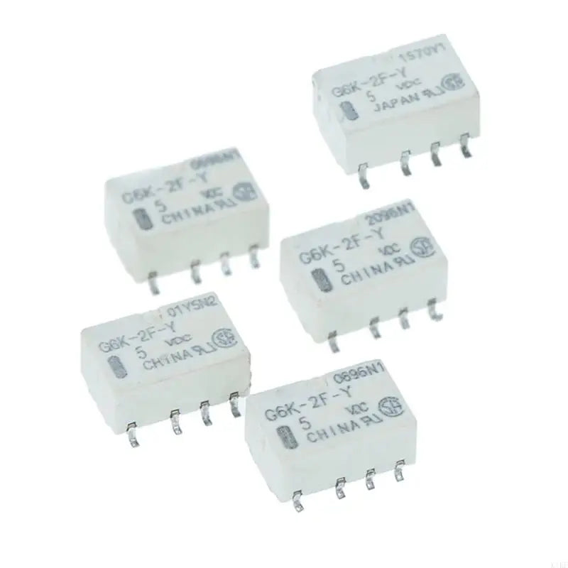 Component 5V G6K-2F-Y, Small Pin-Mount Control Part 5 Pack for Board Repair, Automation Equipment and Appliance K1KF Quake