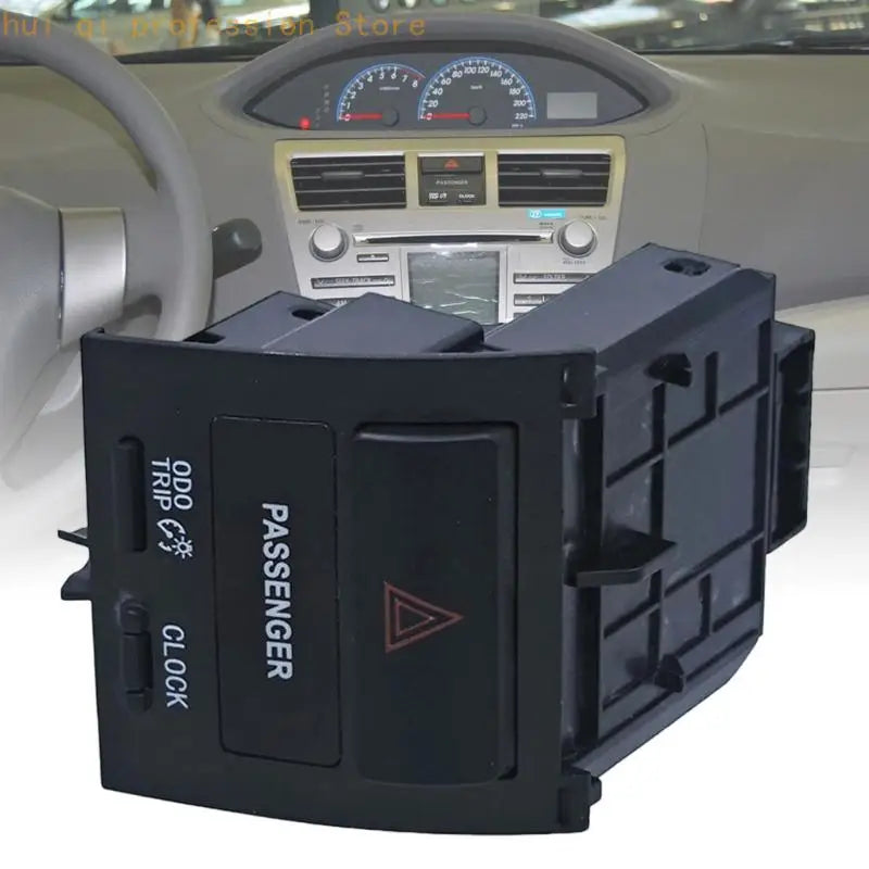 Dashboard Hazard Warning Control Panel, Replace 555686-2030, Interior Button Assembly for Worn Part Service, Vehicle Repair, and Quake CN