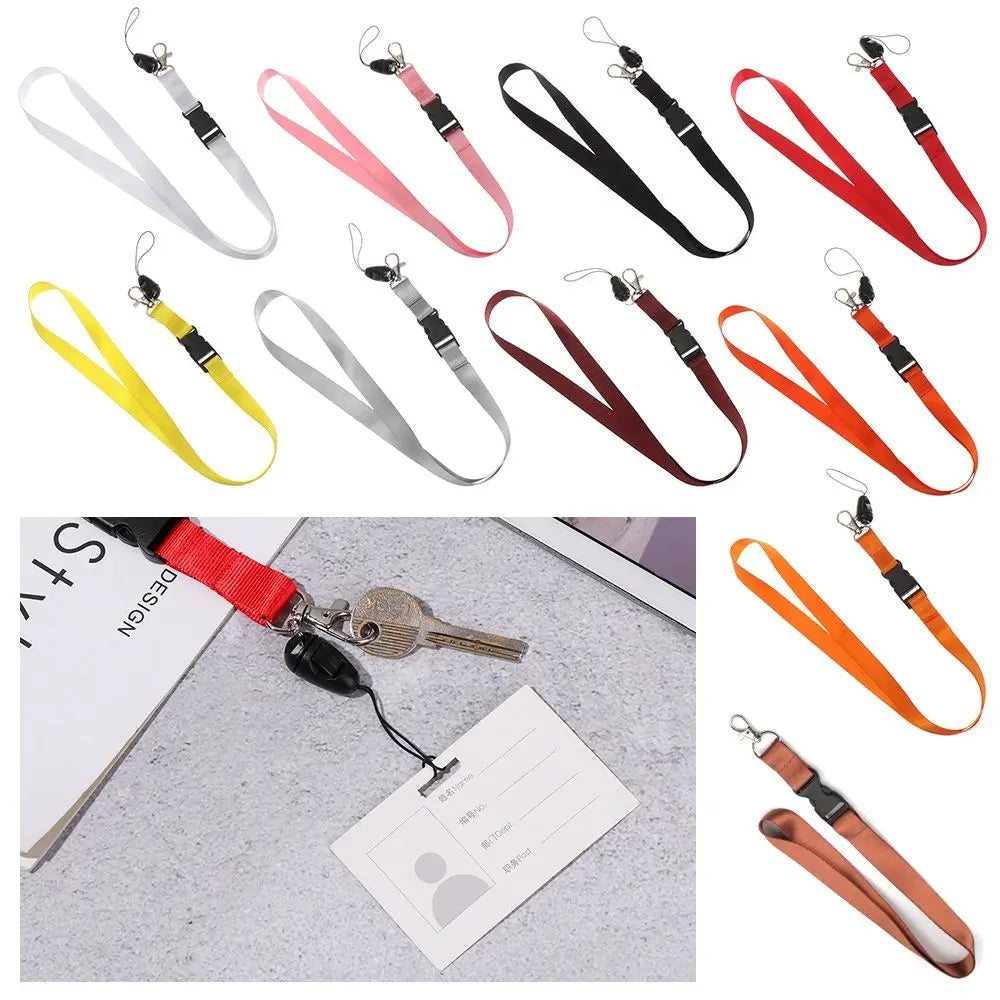 Cute ID Card Rope Fashion Mobile Phone Lanyard Mobile Phone Straps Neck Strap Keys Gym Holder Quake