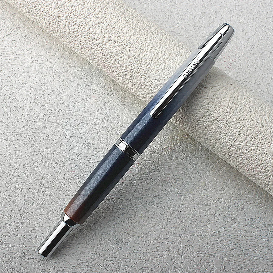 High Quality JINHAO 10 Fountain Pen EF/F Nib Stationery Office School Supplies Clicking Pen Quake 10-19 EF 0.38MM