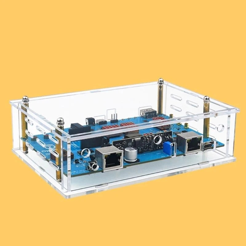 Clear View Acrylic Shell Case For Banana Pi OpenWrtOne Effortless Monitoring Of Board Status And Connection K1KF Quake