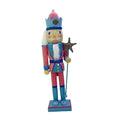 Christmas Nutcracker Figurine Collectibles Arts Crafts Christmas Gift Sculpture for Cabinet Festival Office Fireplace Bedroom Quake Starfish