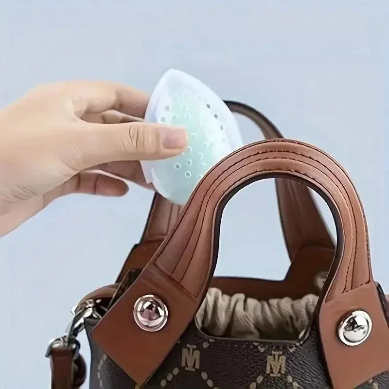 vvocci Egg-Shaped Plastic Makeup Sponge Holder with Drying Box - Portable Cosmetic Puff Organizer Stand Quake