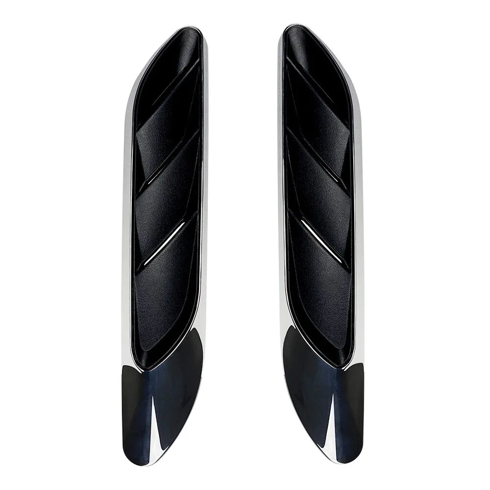 For Mercedes-Benz C-Class W206 C200 C260 AMG C63 2022-2025 Car Side Air Outlet Vent Cover Trim Fender Sticker Flow Duct Cover Quake Chrome