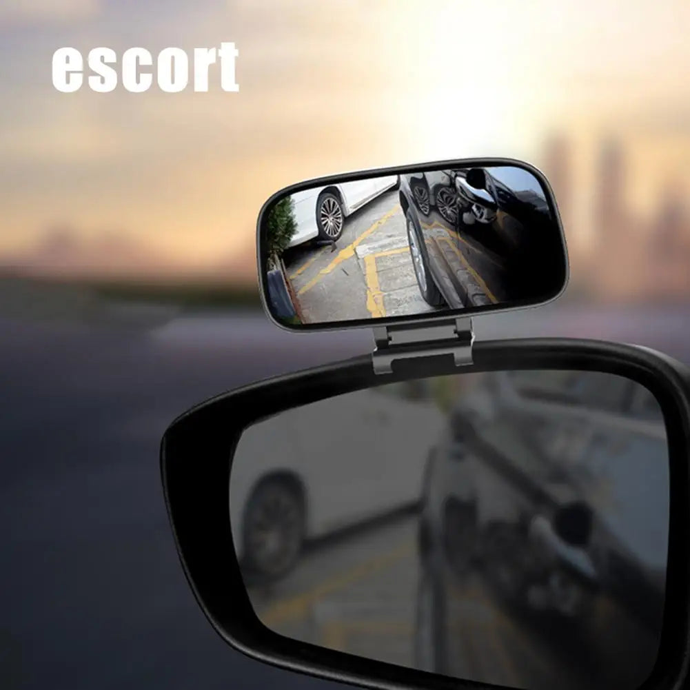 Adjustable Blind Spot Mirror Universal Car Side Rearview Mirror Blind Spot Mirror with Adjustable Angle for Simple Installation Quake