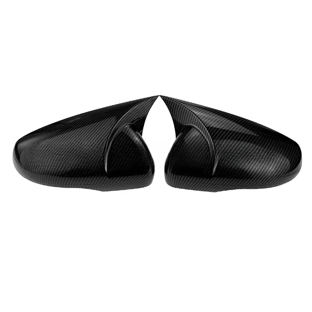 For VW Volkswagen Golf 6 MK6 GTI GTD 2009-2013 Car Rearview Side Mirror Cover Wing Cap Exterior Door Case Trim Carbon Fiber Look Quake Carbon