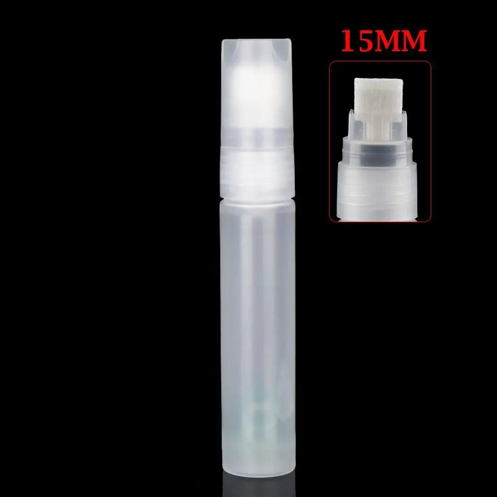 Refillable ink Transparent Barrels Tube Graffiti Pens Paint Pen Accessories Liquid Chalk Marker Empty Rod Quake 15mm
