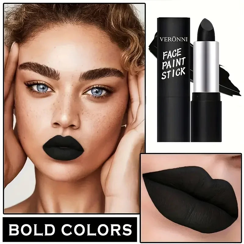 Black Eye Face Body Paint Stick, Waterproof Cream Body Paint Mixable Stick for Halloween Makeup Clown Makeup Face Paint Stick Quake