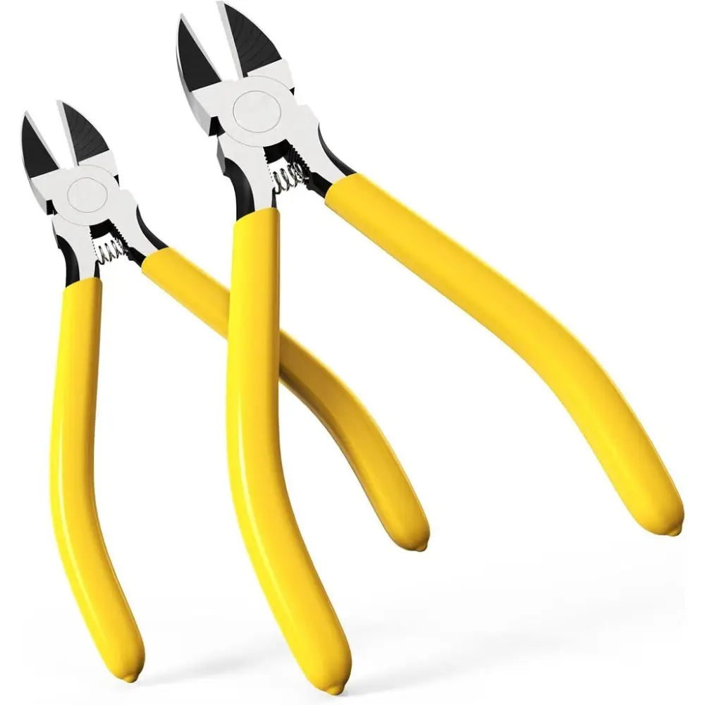 New Ultra Sharp Wire Cutter Heavy Duty with Long Flat Nose Flush Cutter Precision Side Cutter for Cables Wires Craft Cutting Quake