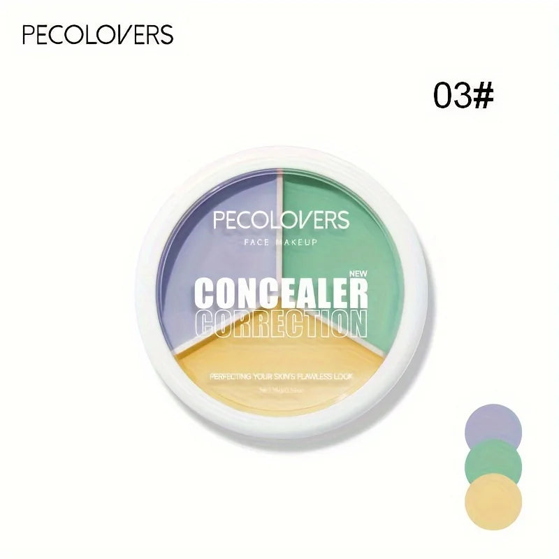 1pc Concealer Palette Cream Waterproof Long Lasting Cover Spots Acne Marks Dark Circles Moisturizing Foundation Face Makeup Quake 03