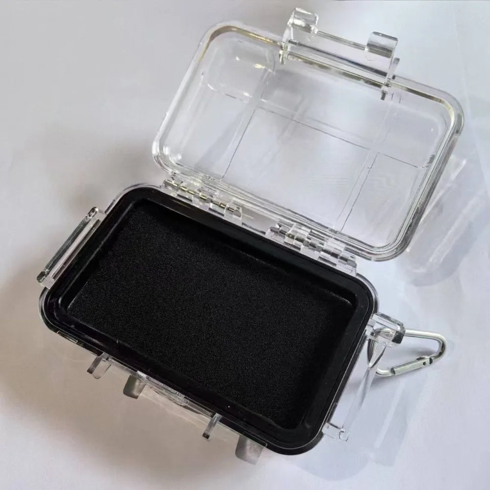 Durable ABS Camping Box Shockproof Transparent Sealed Storage Box Equipment Dry Box Professional Waterproof Toolbox Quake S