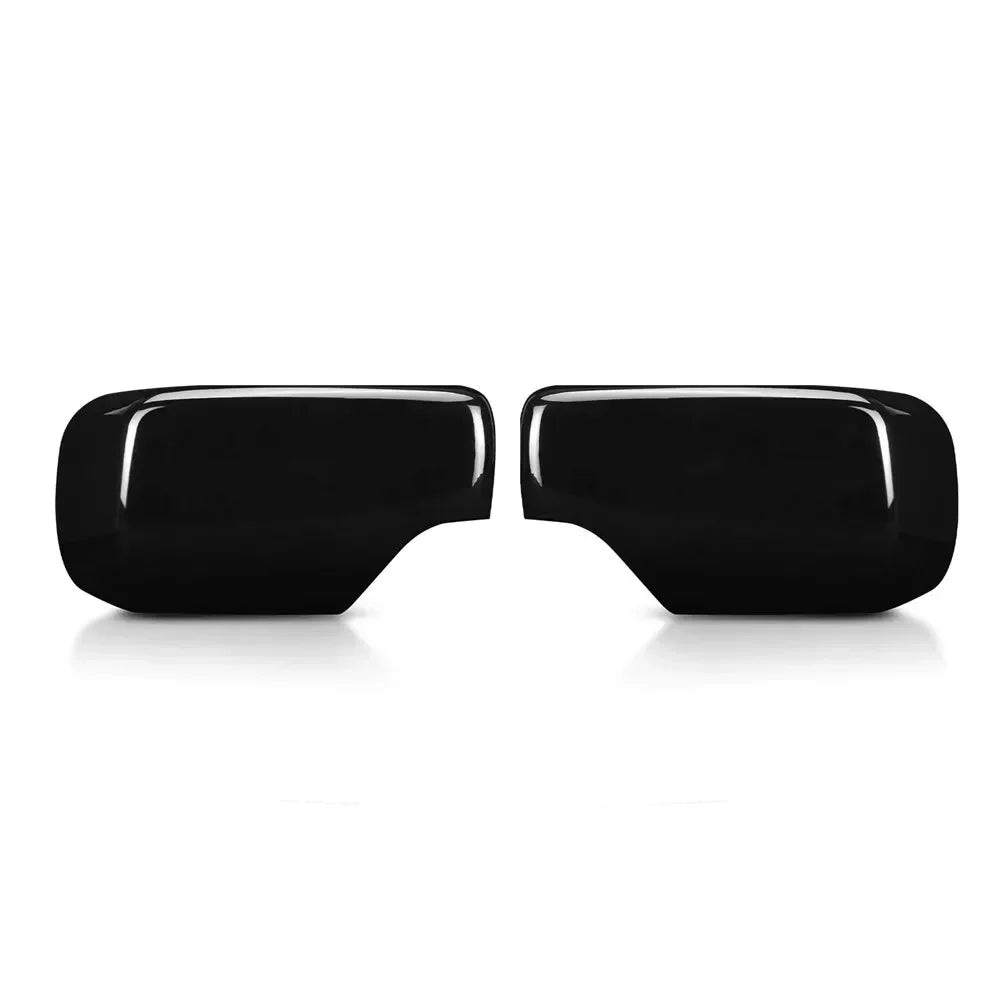 For BMW 3 Series E46 1998-2005 E39 1996-2003 LHD Replacement Rearview Side Mirror Cover Wing Cap Exterior Rear View Case Trim Quake Gloss Black