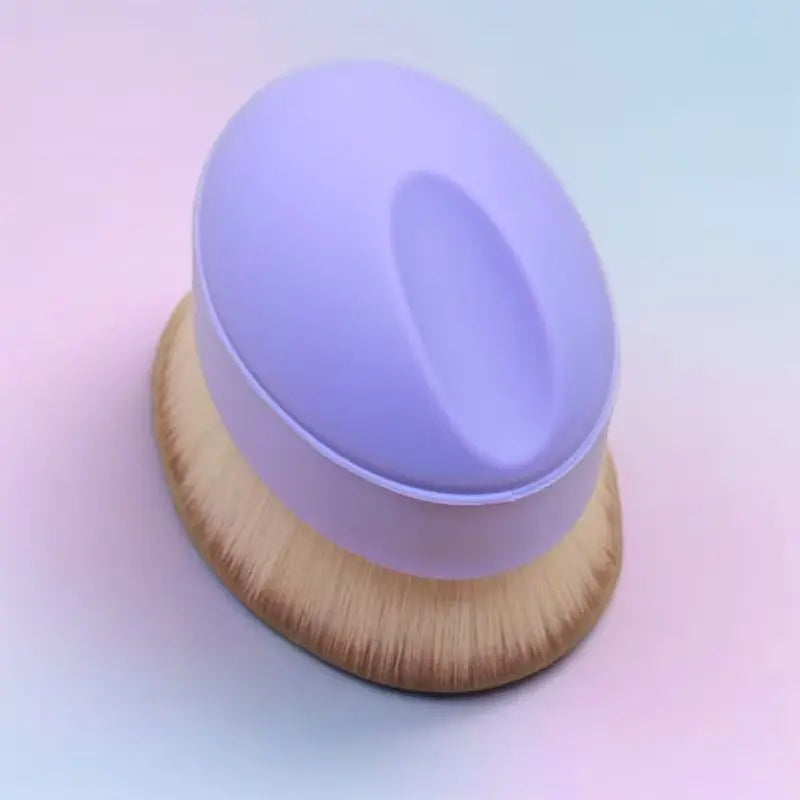 Big Purple Foundation Brush and F1 F2 F3 F4 Highlight Blush Eye Makeup Soft Glow Blush Brush Soft Fiber Hair Fashion Face Brush Quake Purple Brush