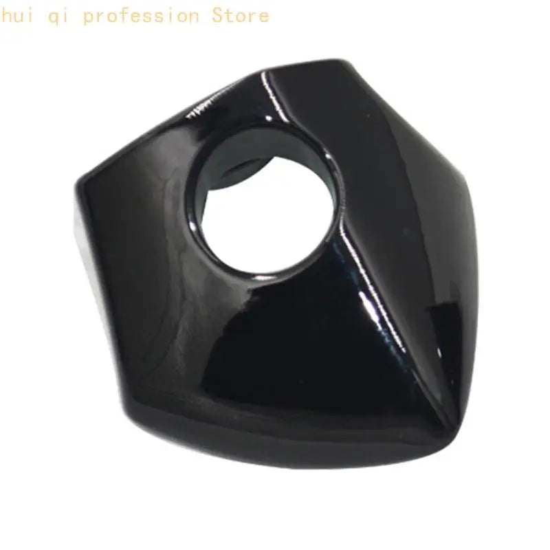 Left Front Lock Cover for Trumpchi GS5 Super, ABS Door Handle Trim Cap H8WE Quake Elegant black CN