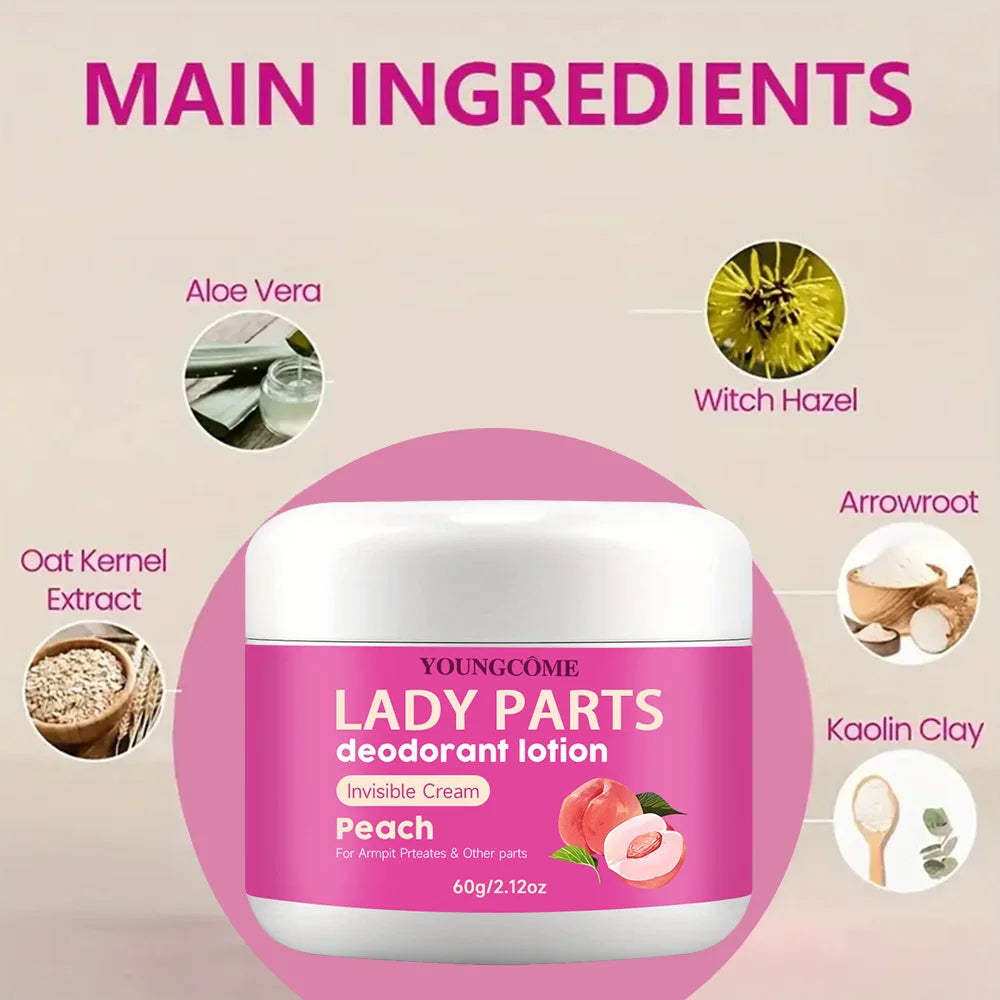 Women's Peach Vanilla Deodorant Lotion Ambiguous Atmosphere Long Lasting Fragrance Skin Care Multiple Fruits Perfume Exciting Quake