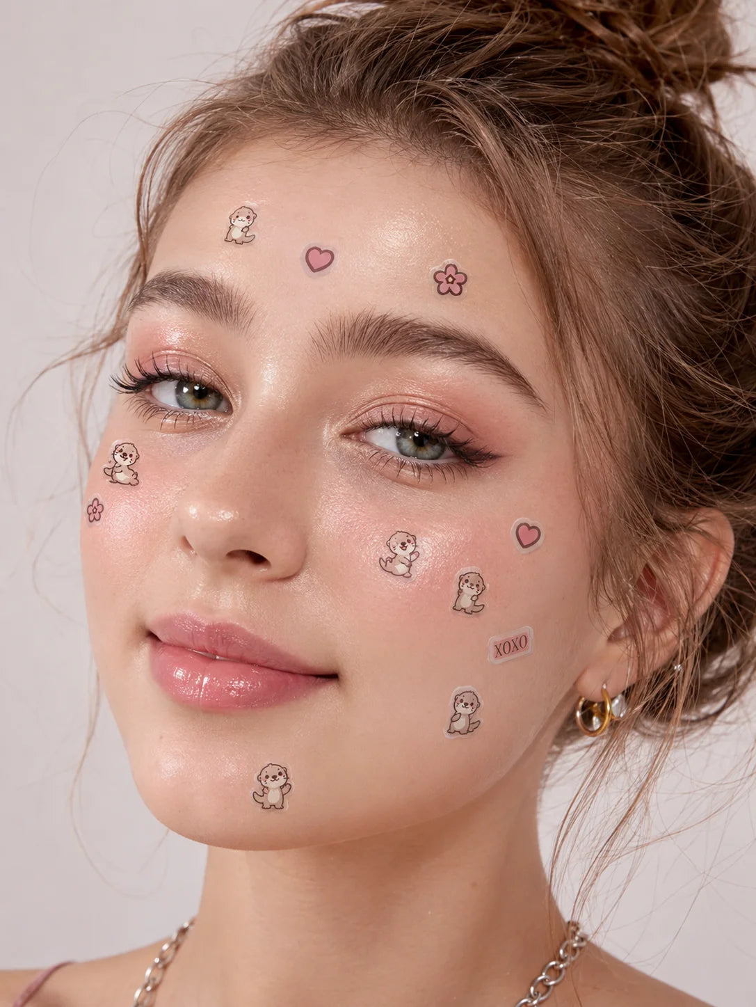 160PCS Cartoon acne patch, cute cat-shaped facial concealer acne patch, safe, non-toxic, gentle and non-irritating Quake