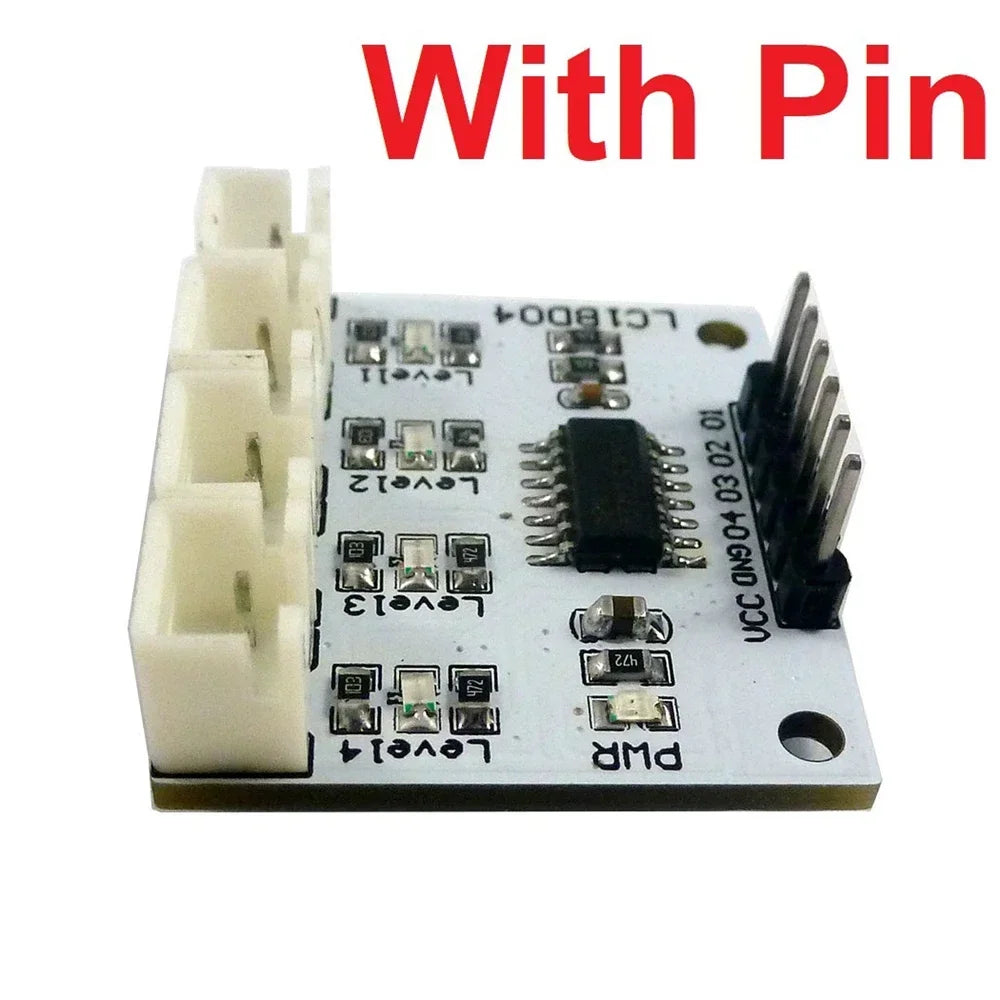 DC 5V 7-12MA 4 Digital Water Liquid Level Indicator Board Controller Sensor Switch Module for Fish tank Water Tower Quake