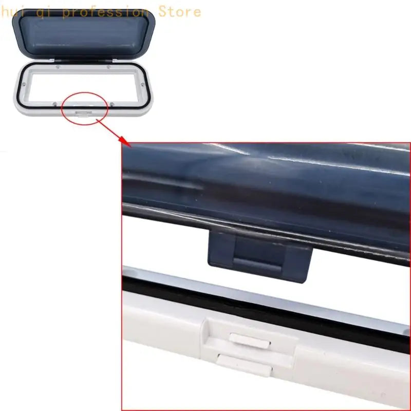 Waterproof Boat Radio Cover Enclosure UV Plastic Marine Stereo Shield H8WE Quake