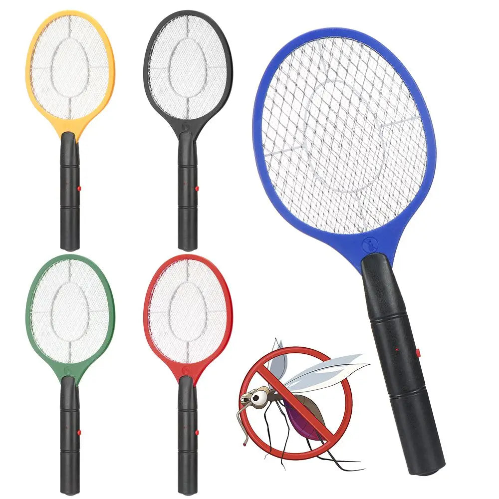 Bedroom Plastic Electric Fly Insect Racket 5 Colors Portable Mosquitos Killer Mosquito Wasp Zapper Killer Outdoor Quake
