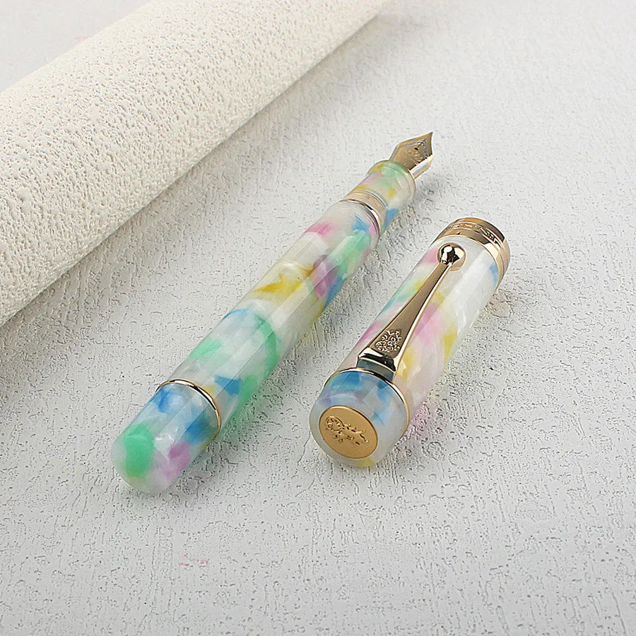Jinhao Century 100 Elegant Calligraphy Pen - Ergonomic Design, Twist Cap, Fine Nib (M/F/EF) - Ideal for Daily Office Use Quake