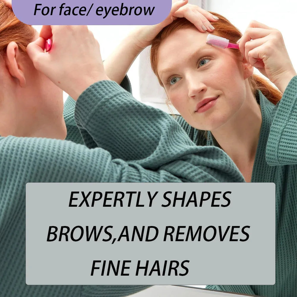 16PCS For Women And Men Eyebrow Trimmer Facial Hair Removal Face Razors Eyebrow Razor Multipurpose Tool Dermaplaning Tools Quake