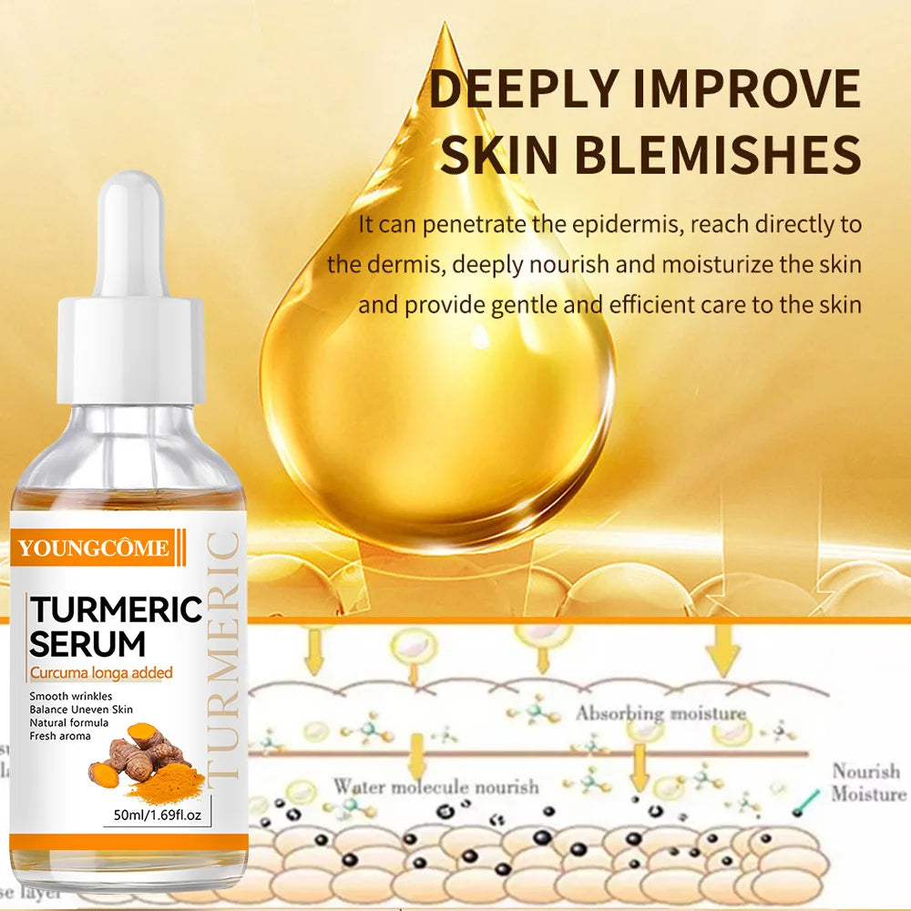 Turmeric facial essence can penetrate the epidermis , deeply nourishing providing gentle and efficient care for the skin Quake