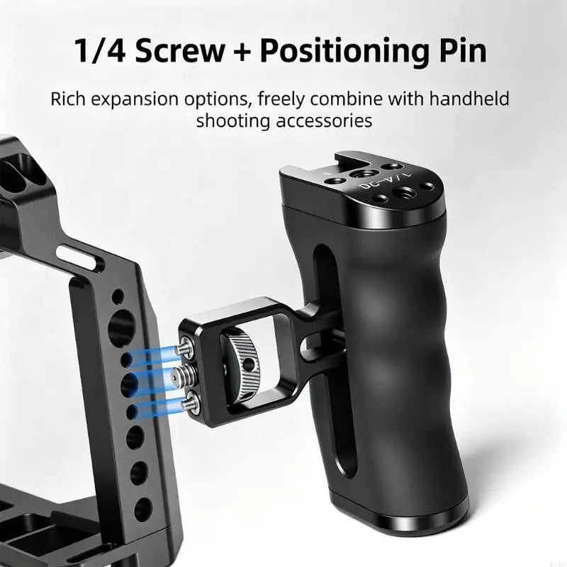 Handheld Camera Cage Grip with Mounting Holes for Video Cages Camera Handle K1KF Quake